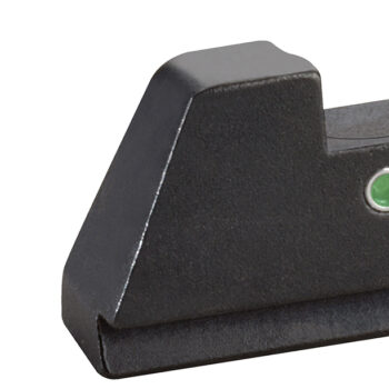 AmeriGlo GL291 Optic Compatible Sight Set for Glock  XL Tall Green Tritium Orange Outline Front Sight-Green Tritium  Rear Sight