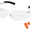 Pyramex PYS2510SNDP Mini ZTEK Combo Youth Women Clear Lens Polycarbonate Wraparound 1 136739 1