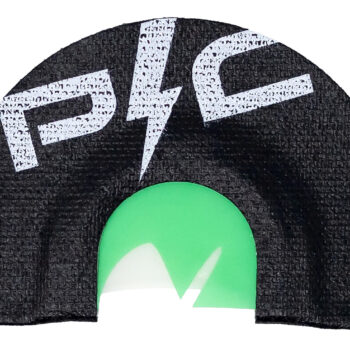 Power Calls 24250 Beau Brooks Signature Series Batwing Diaphragm Call Attracts Turkeys Black/Green