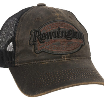 Outdoor Cap RM17A Remington Cap Cotton Black/Brown Unstructured OSFA
