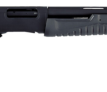 Escort HEFH2022051Y Field Hunter  Youth 20 Gauge Pump 3" 4+1 22" Black Vent Rib Barrel, Black Anodized Aluminum Grooved Receiver, Fixed Black Synthetic Stock, Right Hand