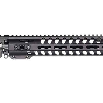 Patriot Ordnance Factory  Renegade + Complete Upper 5.56x45mm NATO 10.50" Black Nitride Barrel Aluminum Black Anodized Receiver 9" M-LOK Handguard Adjustable Block