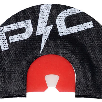 Power Calls 24243 Ghost Cut  Diaphragm Call Turkey Hen Sounds Black/Red