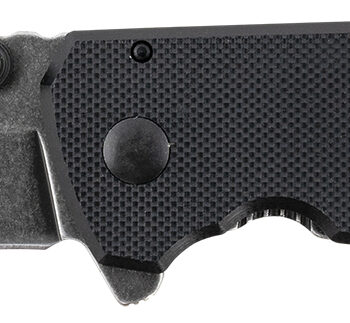 CRKT 2495K SQUID XM 2.95" Folding Drop Point Plain Black Stonewashed D2 Steel Blade/Black G10/SS Handle Includes Pocket Clip