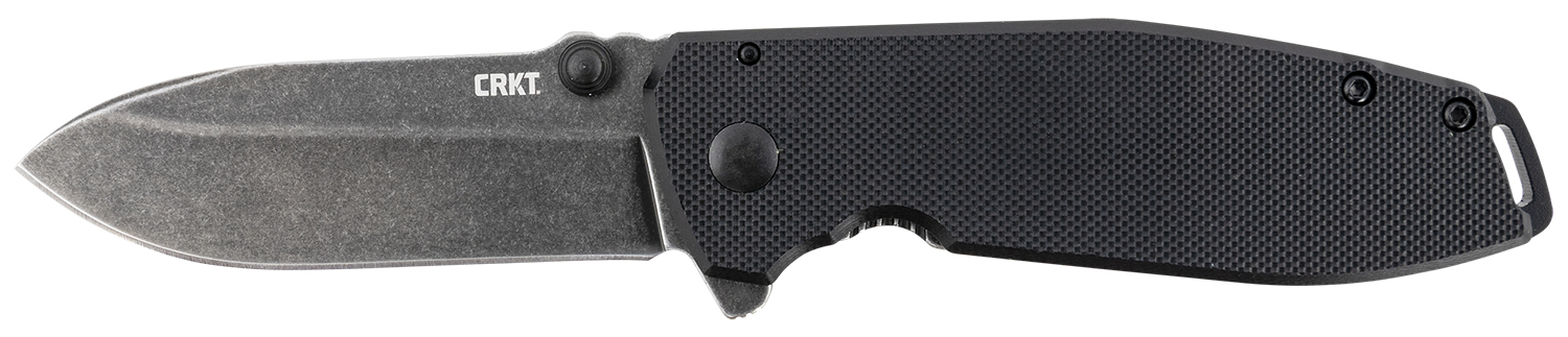 CRKT 2495K SQUID XM 2.95" Folding Drop Point Plain Black Stonewashed D2 Steel Blade/Black G10/SS Handle Includes Pocket Clip 3 CRKT 2495K SQUID XM 2.95" Folding Drop Point Plain Black Stonewashed D2 Steel Blade/Black G10/SS Handle Includes Pocket Clip