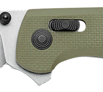 S.O.G SOGTM1022BX Terminus XR 2.95" Folding Clip Point Plain Stonewashed BD1 Steel Blade Olive Drab Textured G10 Handle Features Box Packaging Includes Pocket Clip