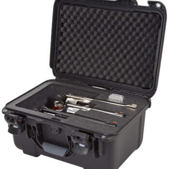 Nanuk 918REV01 918 3 Up Revolver Case Black Polymer w/ Foam Padding & Latches 14.90" L x 9.80" W x 8.60" H Interior Dimensions