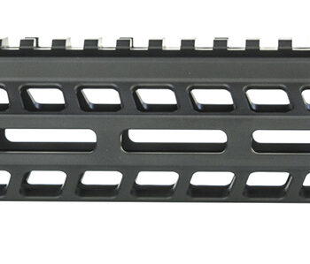 Geissele Automatics 05575B Super Modular Rail MK14 15" M-LOK, Black Aluminum for AR Platform, Barrel Nut Included