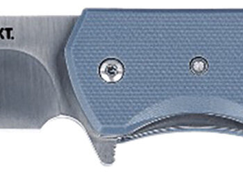 CRKT 6880 Ignitor  3.48" Folding Drop Point Plain Satin 8Cr13MoV SS Blade/ Blue/Black G10 Handle Includes Pocket Clip