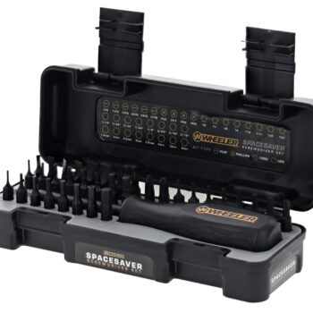 Wheeler 4001005 SpaceSaver Screwdriver Set Black 36 Pieces