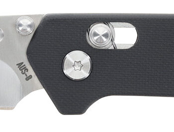 Schrade 1182620 Divergent  3.06" Folding Modified Drop Point Plain Satin AUS-8A SS Blade 4.31" Black G10 Handle