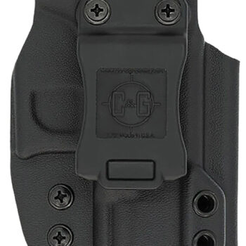 C&G Holsters 1864100 Covert  IWB Black Kydex Belt Clip Fits 1911 3.5" Right Hand