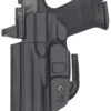 C&G Holsters 1214100 Covert IWB Black Kydex Belt Clip Fits Walther PDP 4" Right Hand 2 151940