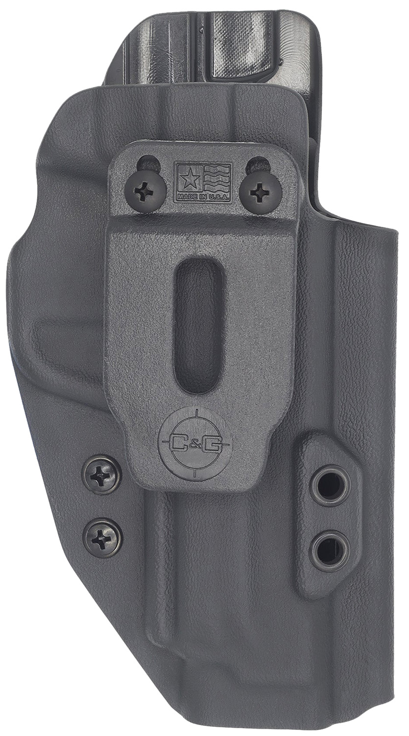C&G Holsters 0568100 Covert IWB Black Kydex Belt Clip Fits S&W M&P 9/40 4.25" Right Hand 3 C&G Holsters 0568100 Covert IWB Black Kydex Belt Clip Fits S&W M&P 9/40 4.25" Right Hand