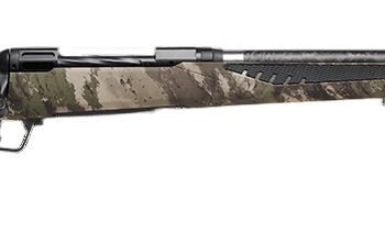 Savage Arms 58021 110 UltraLite 30-06 Springfield 4+1 22" Threaded Carbon Fiber Wrapped Barrel, Black Melonite Rec, Woodland Camo AccuStock with AccuFit