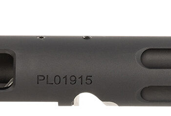 Tactical Solutions PLIV6TEMBRF Pac-Lite Barrel & Receiver 22 LR 6" Fluted Threaded Black Anodized Chrome Moly Steel, Fits Ruger 22/45/Mark IV/Mark IV 22/45