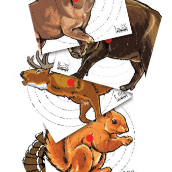 Umarex 2218076 Paper Targets  Animals, Hanging Heavy Paper, Air Rifle Multi-Color 100