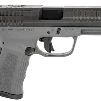 FMK FMKG49DG G3  9mm Luger 14+1 4" Stainless Steel Barrel, Black Optic Cut/Serrated Carbon Steel Slide, Dark Gray Polymer Frame w/Picatinny Rail, Black Backstrap Grip