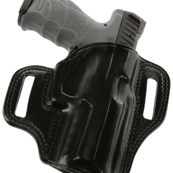 Galco CM854B Combat Master  OWB Black Leather Belt Slide Fits HK VP9 Right Hand