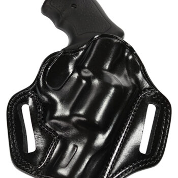 Galco CM880B Combat Master  OWB Black Leather Belt Slide Fits Springfield XDM 4.5" Right Hand