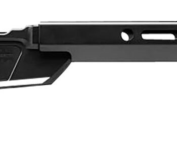 Sharps Bros SBC05 Heatseeker Rifle Chassis Stock 6061-T6 Aluminum w/Black Cerakote Finish, 14" M-Lok Handguard, Fits Ruger American Rifle Ranch Short Action