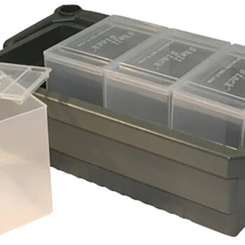 MTM Case-Gard SS2500 Shotshell Box  12 Gauge Clear Polypropylene 4 Pack