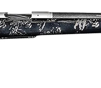 Christensen Arms 8010632800 Ridgeline FFT TI 7mm PRC 3+1 22" Carbon Fiber Threaded Barrel, Stainless Titanium Rec, Black with Gray Accents Stock