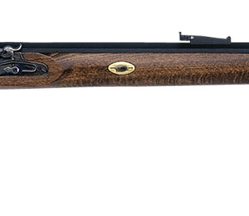 Traditions R2390801 Hawken Woodsman  50 Cal Flintlock 28" Octagonal, Blued Barrel/Rec, Hardwood Stock, Double Set Triggers, Brass Accents, Adjustable Sight