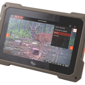 Wildgame Innovations WGIVW0009 Trail Pad SD Card Viewer Brown 7" Touchscreen 32GB x 2