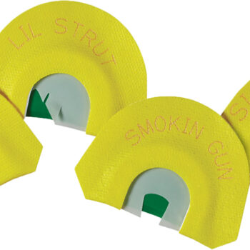 HS Strut STR05930 Premium Flex 4 Diaphragm Call Attracts Turkey Species Yellow Contains 4 Calls