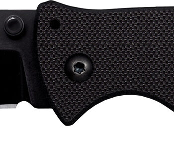 Cold Steel CSFLC3SP10A Verdict  3" Folding Spear Point Plain Black Matte AUS-10A SS Blade/Black G10 Handle Includes Belt Clip