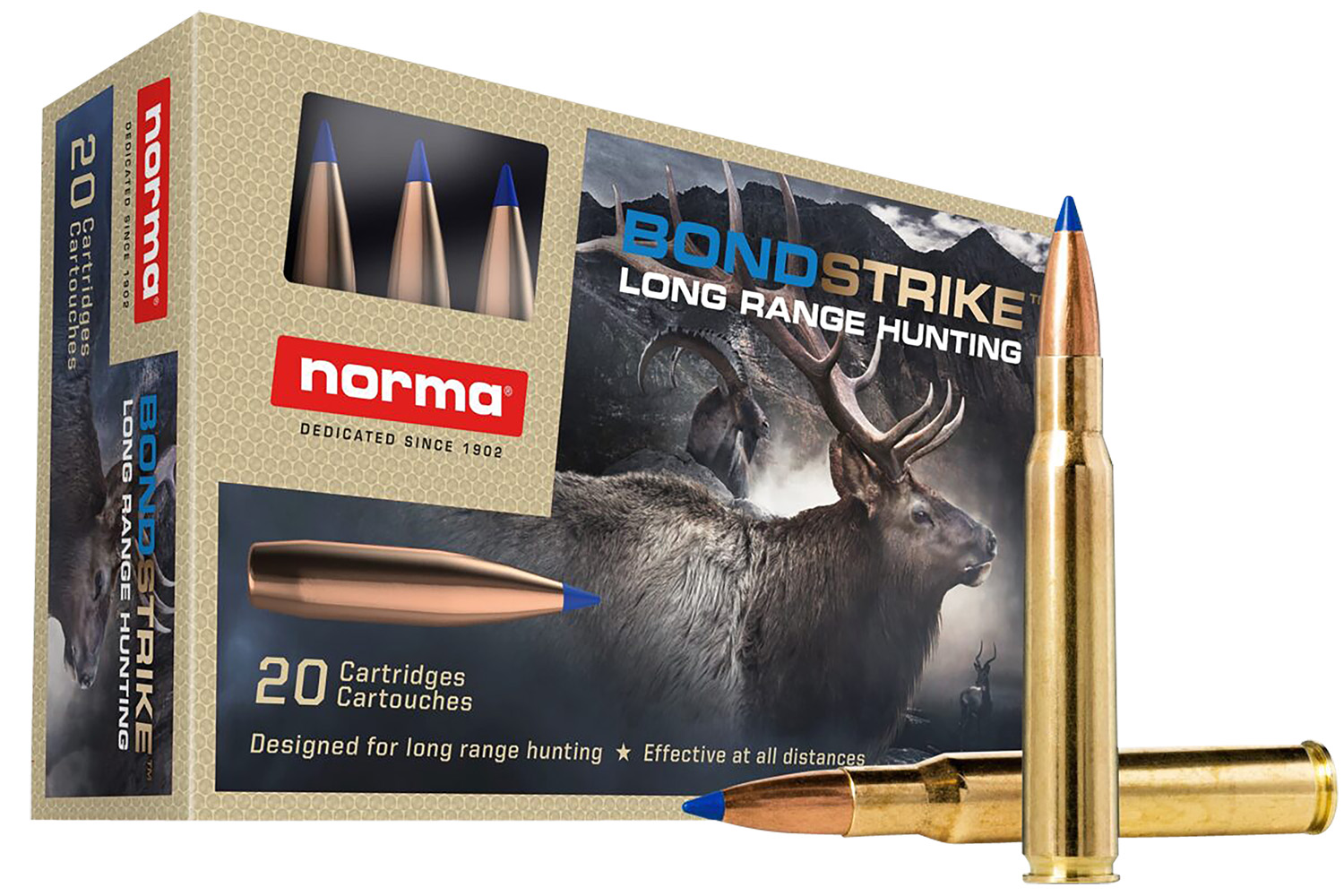 Norma Ammunition 20176422 Dedicated Hunting Bondstrike Extreme 30-06Springfield 180gr Bonded Polymer Tip 20 Per Box/10 Case 3 Norma Ammunition 20176422 Dedicated Hunting Bondstrike Extreme 30-06Springfield 180gr Bonded Polymer Tip 20 Per Box/10 Case