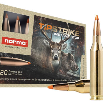 Norma Ammunition 20160052 Dedicated Hunting Tipstrike 243Win 76gr Polymer Tip 20 Per Box/10 Case