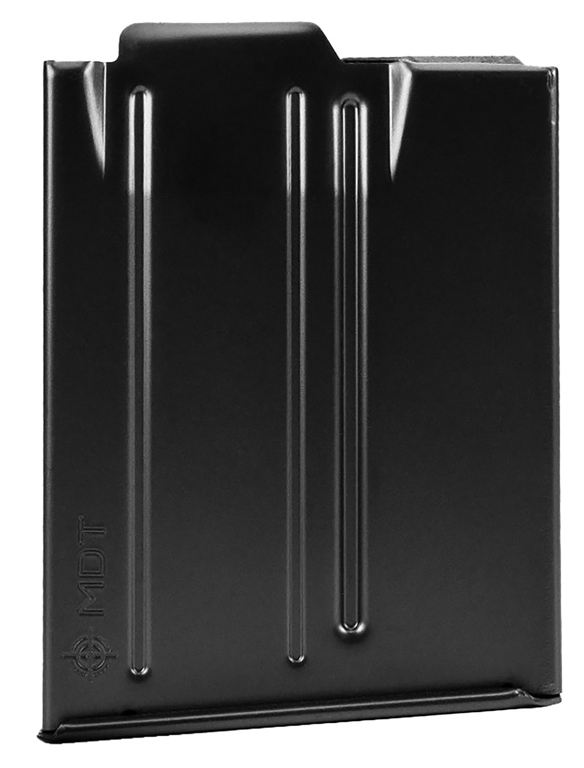 Mdt Sporting Goods Inc 102013BLK AICS Magazine 10rd Extended 308/6.5 Creedmoor Short Action Black Steel w/ Binder Plate 3 Mdt Sporting Goods Inc 102013BLK AICS Magazine 10rd Extended 308/6.5 Creedmoor Short Action Black Steel w/ Binder Plate