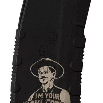 Black Rain Ordnance MAG30HUCKLEBERRY Magazine  30rd 223 Rem/5.56 NATO Huckleberry Engraving Fits AR-15 Platform