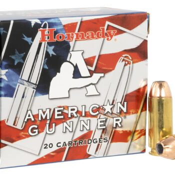 Hornady 91224 American Gunner  10mm 155gr Hornady XTP Hollow Point 20 Per Box/10 Case