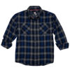 Hornady Gear 32204 Flannel Shirt XL Navy/Black/Gray, Cotton/Polyester, Relaxed Fit Button Up 2 159685