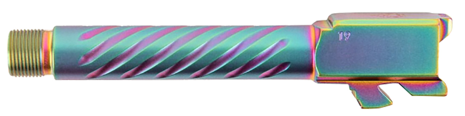 Ballistic Advantage BAPSG175T3W Premium Series 9mm Luger Fits Glock 17 Gen 5 Fluted Threaded Iridescent PVD Stainless Steel 3 Ballistic Advantage BAPSG175T3W Premium Series 9mm Luger Fits Glock 17 Gen 5 Fluted Threaded Iridescent PVD Stainless Steel