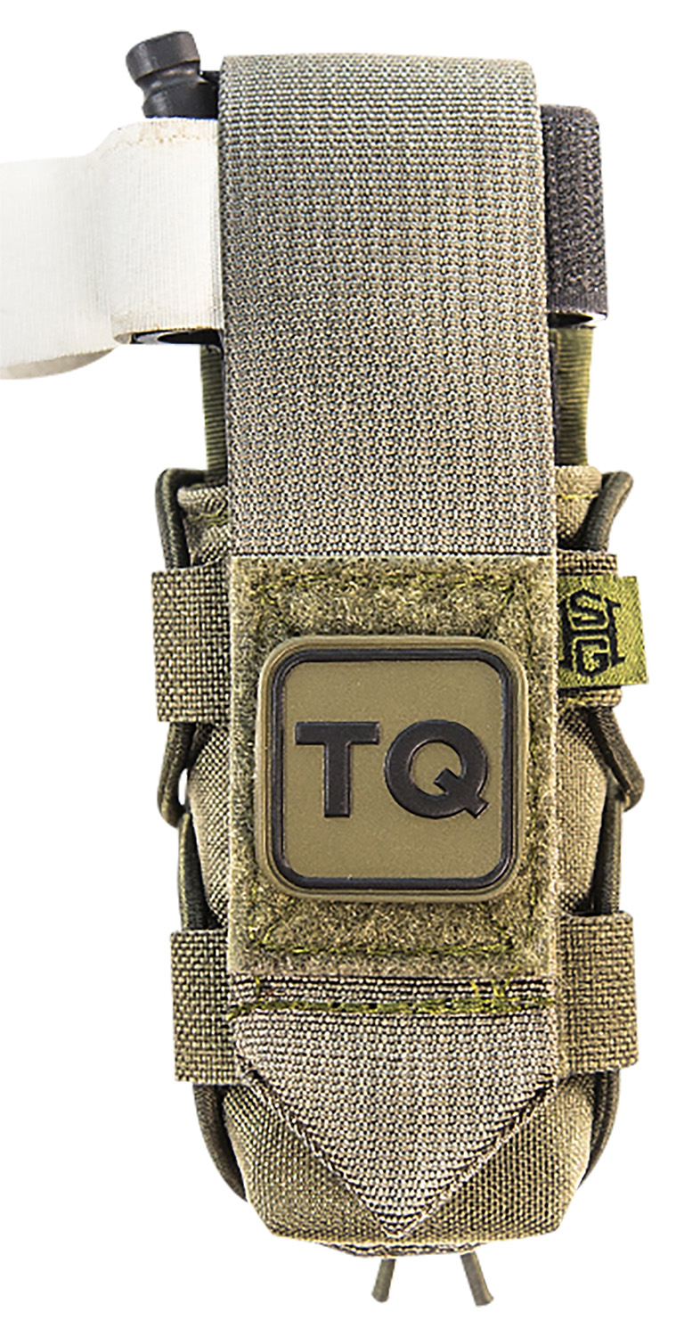 High Speed Gear 11TQ00OD TACO Tourniquet Pouch, OD Green Nylon with Velcro Closure, Fits MOLLE, Compatible with Most Windlass-Style Tourniquets, Includes TQ Patch 3 High Speed Gear 11TQ00OD TACO Tourniquet Pouch, OD Green Nylon with Velcro Closure, Fits MOLLE, Compatible with Most Windlass-Style Tourniquets, Includes TQ Patch