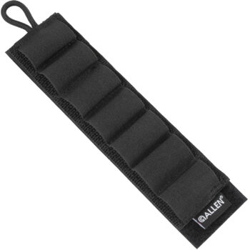 Allen 18421 Ammo Card  Black Endura 12 Gauge 7rd Velcro Mount