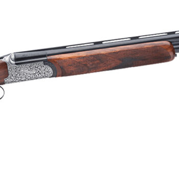 Rizzini USA 41012829 Round Body EM Full Size 28 Gauge Break Action 2rd 29" Vent Rib Barrel, Coin Anodized Silver Receiver, Fixed w/Prince of Whales Grip Grade III Turkish Walnut Stock