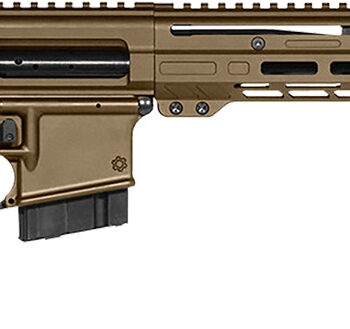 CMMG 28A490FMB Dissent MK4 22 ARC 10+1 16.10"  Midnight Bronze Cerakote Picatinny Rail Aluminum Receiver, M-LOK Handguard, Black CMMG Dissent Side Folding Stock, Zeroed Drop-In Single Stage Trigger