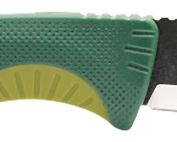 S.O.G SOG17410257 Aegis AT 3.13" Folding Drop Point Part Serrated Black TiNi Cryo D2 Steel Blade, OD Green Textured GRN Handle