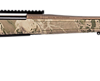 CVA CR3960 Cascade Long Range Hunter Full Size 7mm Rem Mag 24" Smoked Bronze Cerakote Steel Threaded Barrel, Realtree Hillside Synthetic Stock
