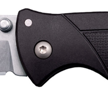 Cold Steel CSFLC3SPSSZ Verdict  EDC 3" Tanto Plain Folding 4116 Krupp SS Blade, Black Textured GFN Handle