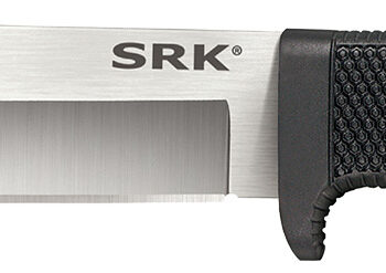 Cold Steel CS38CKE SRK  6" Fixed Clip Point Plain 3-V Steel Blade, 4.75" Black Textured Kray-Ex Handle