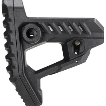 Strike Industries STRIKEPOLYPITBK Pit Stock  Black Polymer 3.87" OAL