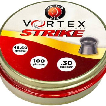 Hatsan USA HA90643 Vortex Strike Pellets 30Cal Lead Domed 100 Pellets