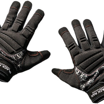 Black Rain Ordnance TACTGLOVEBLK/GRYXL Tactical Gloves  Black/Gray XL Velcro