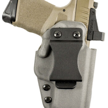 DeSantis Gunhide 220LA1LZ0 Mean Streak  IWB Pewter Gray Kydex/ Fits Glock 19/45/23/32 Belt Clip Mount Right Hand
